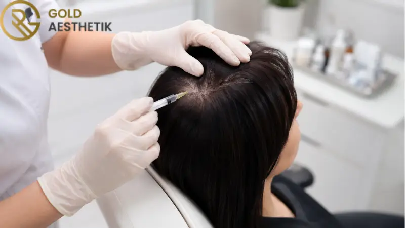 Nachsorge nach Mesotherapie bei Haarausfall Nachsorge nach Mesotherapie bei Haarausfall und zur Reduktion von Kopfhautentzündungen