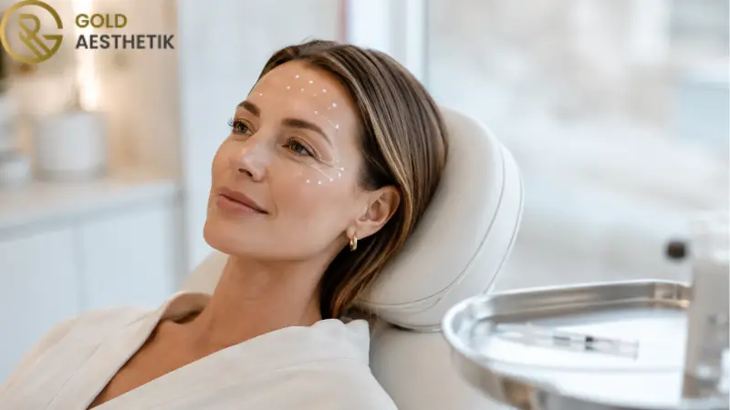 مشاوره بوتاکس در Gold Aesthetik مشاوره فردمحور برای تزریق بوتاکس