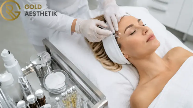مزوتراپی در هامبورگ | راهنمای کامل مزوتراپی صورت، دور چشم و مو 5 گلد استتیک؛ مطب زیبایی پزشکی در هامبورگ