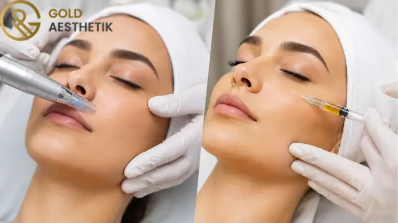 Microneedling oder PRP | Was ist besser zur Hautverjüngung? 1 Wie Microneedling die Kollagenproduktion der Haut stimuliert