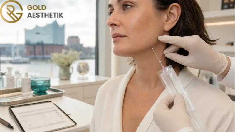 مشاوره و بررسی هزینه لیفت با نخ در Gold Aesthetik هامبورگ