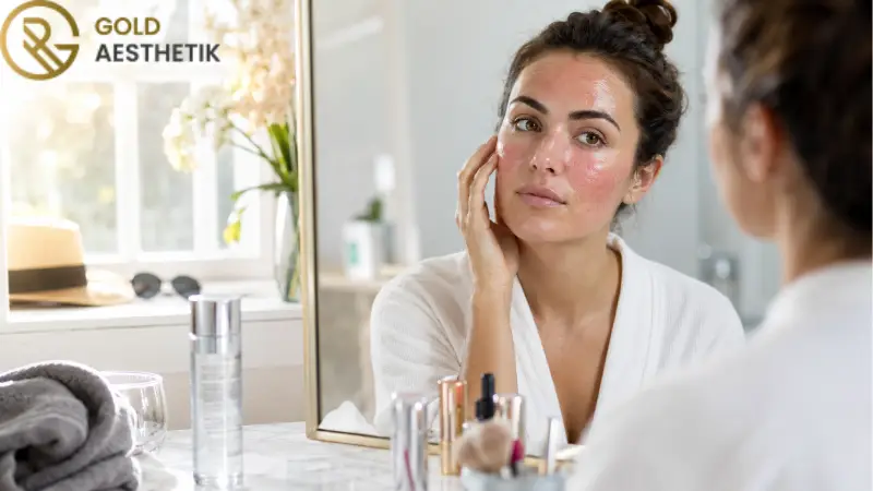 Nachsorge nach Microneedling | Was sollten Sie nicht tun? 4 Beratung und Nachsorge nach Microneedling bei Gold Aesthetik Hamburg